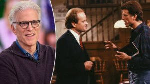 'Cheers' star Ted Danson regrets ‘getting angry’ at Kelsey Grammer