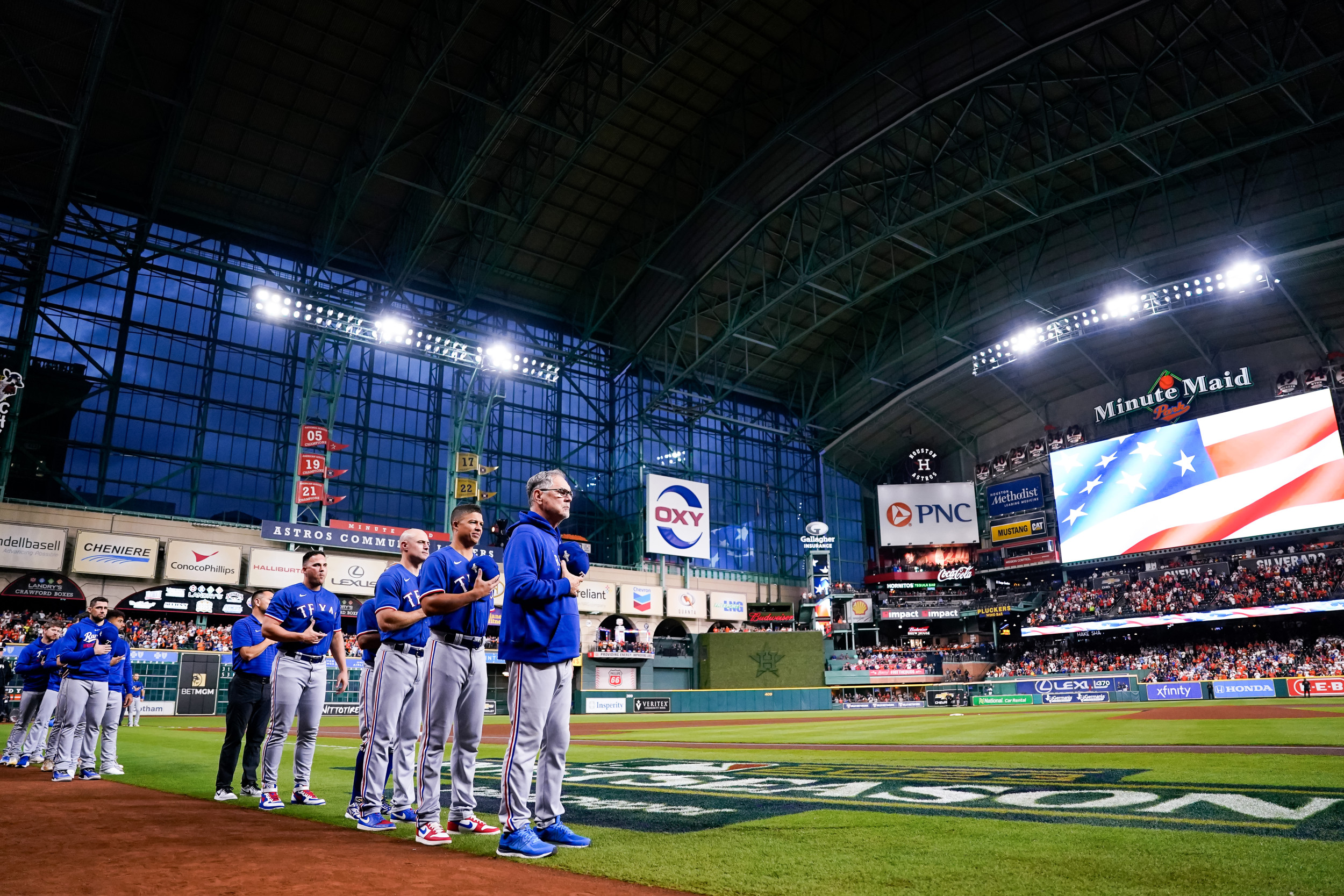 Texas Rangers Will Venable Donnie Ecker