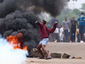 Police in Mozambique disperse opposition protest after disputed election | News