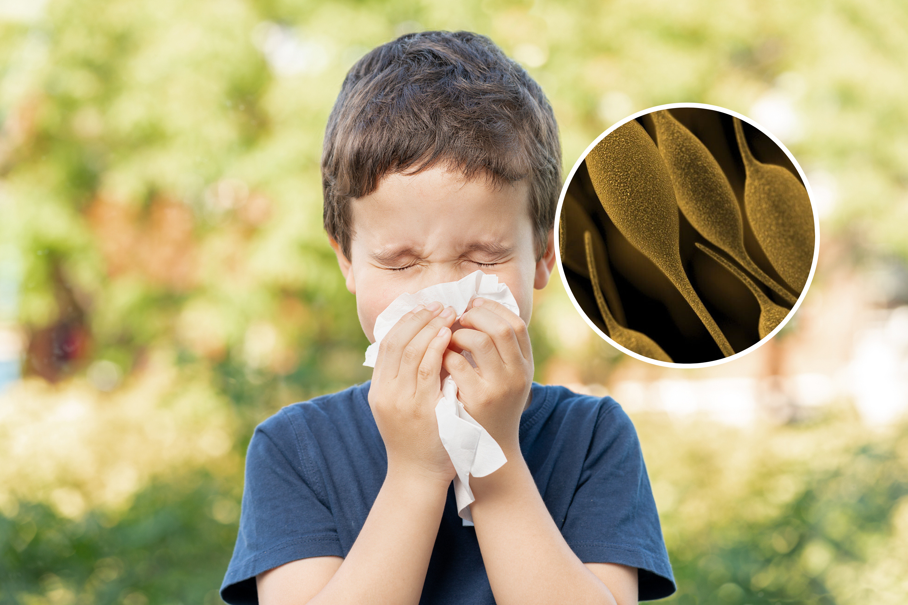 Child with walking pneumonia