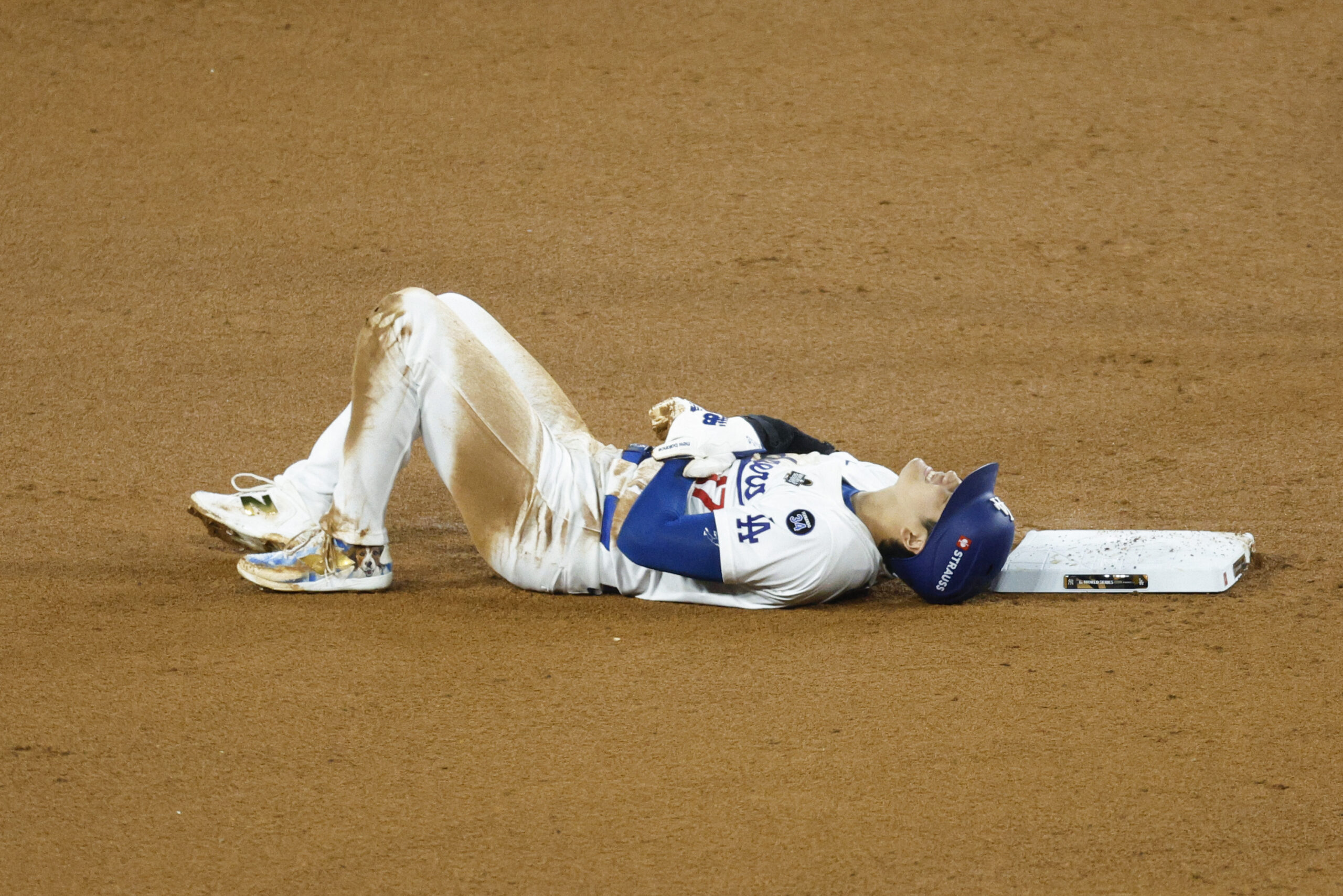 Los Angeles Dodgers Shohei Ohtani injured