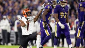 Bengals' Ja'Marr Chase backs Zac Taylor's decision to go for win against Ravens: 'I agree with it 100%'