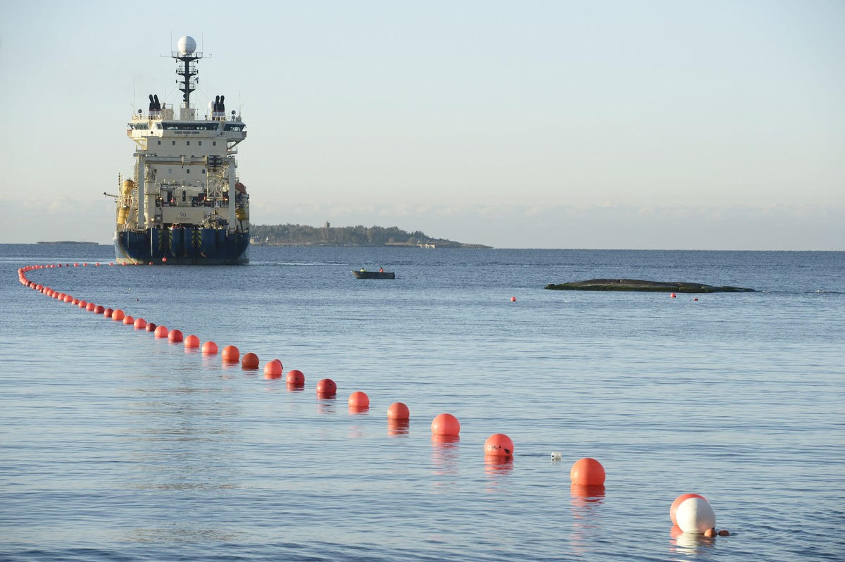 Baltic Sea cable laying