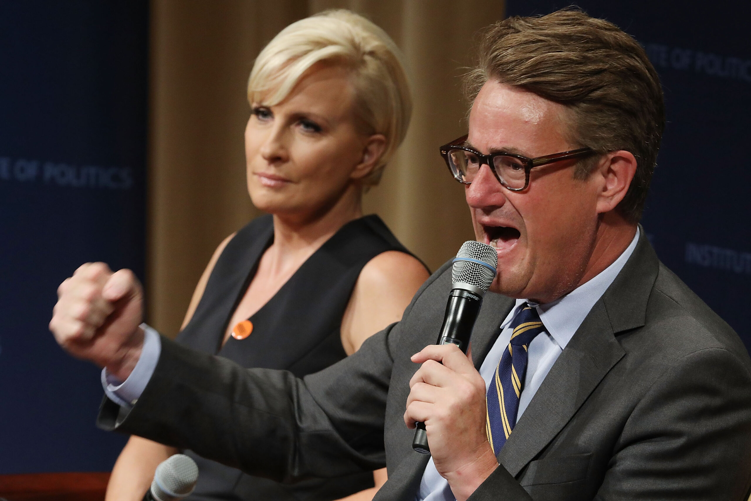 Joe Scarborough and Mika Brzezinski