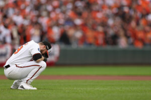 Baltimore Orioles pitcher Corbin Burnes