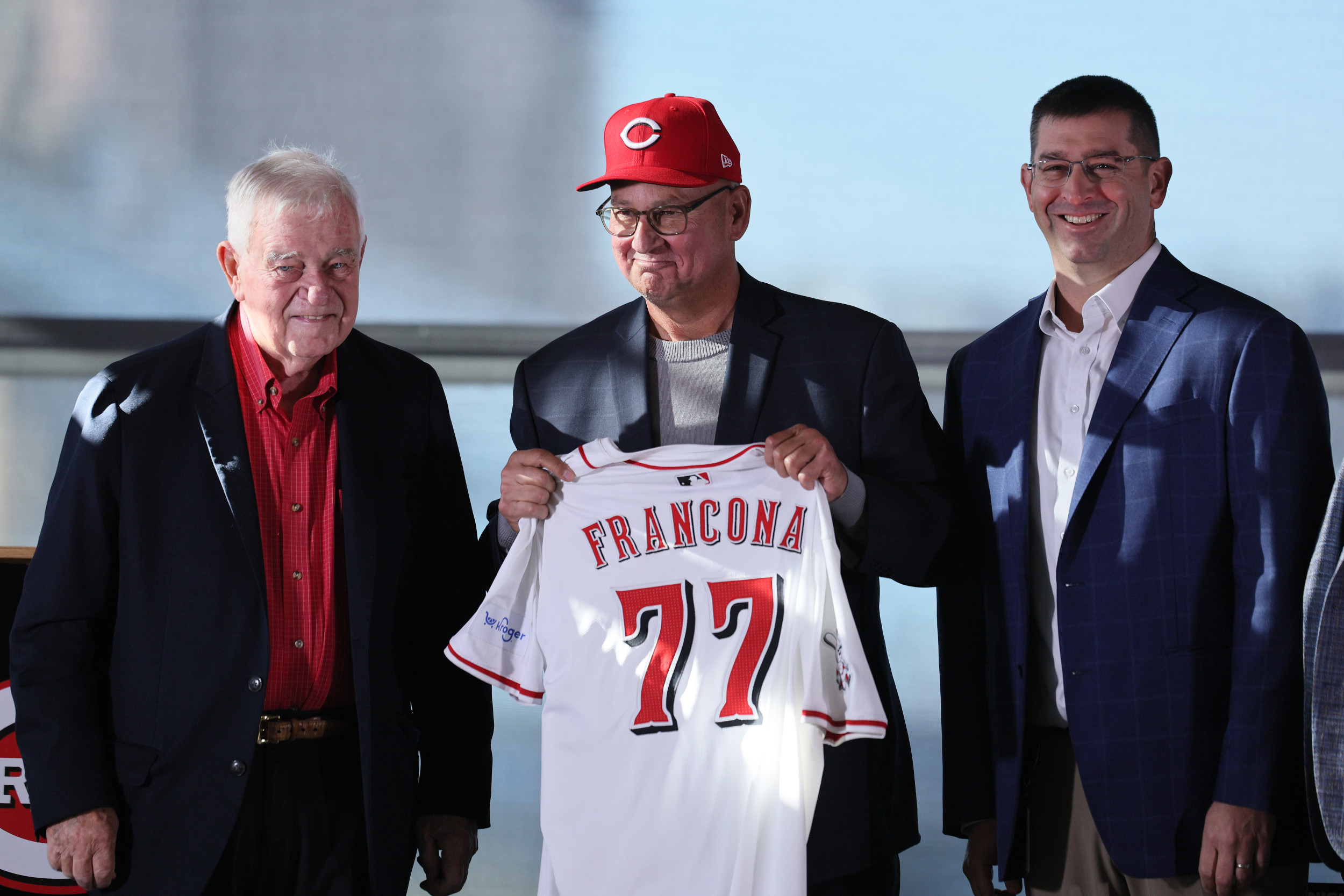 Cincinnati Reds manager Terry Francona