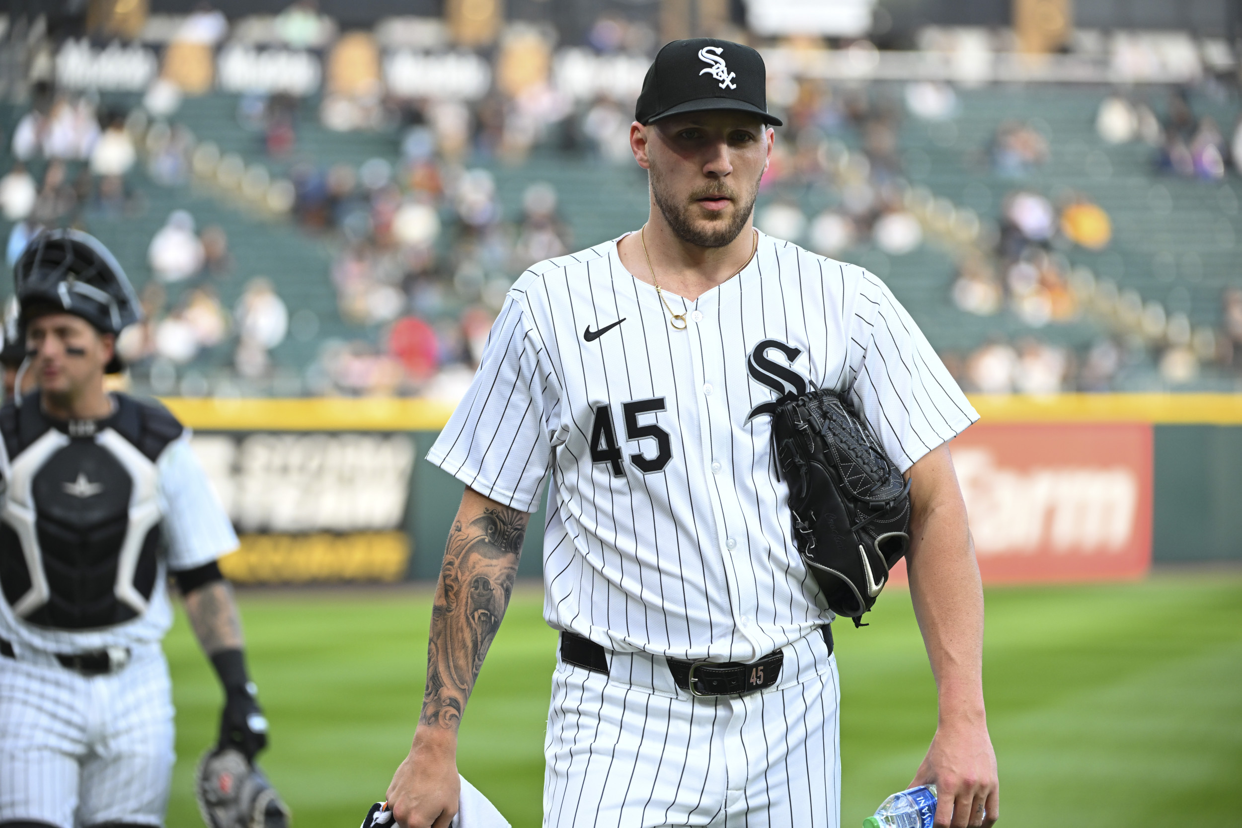 Chicago White Sox pitcher Garrett Crochet