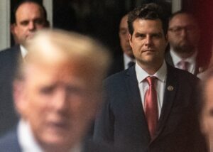 Trump Go Down Fighting Matt Gaetz AG