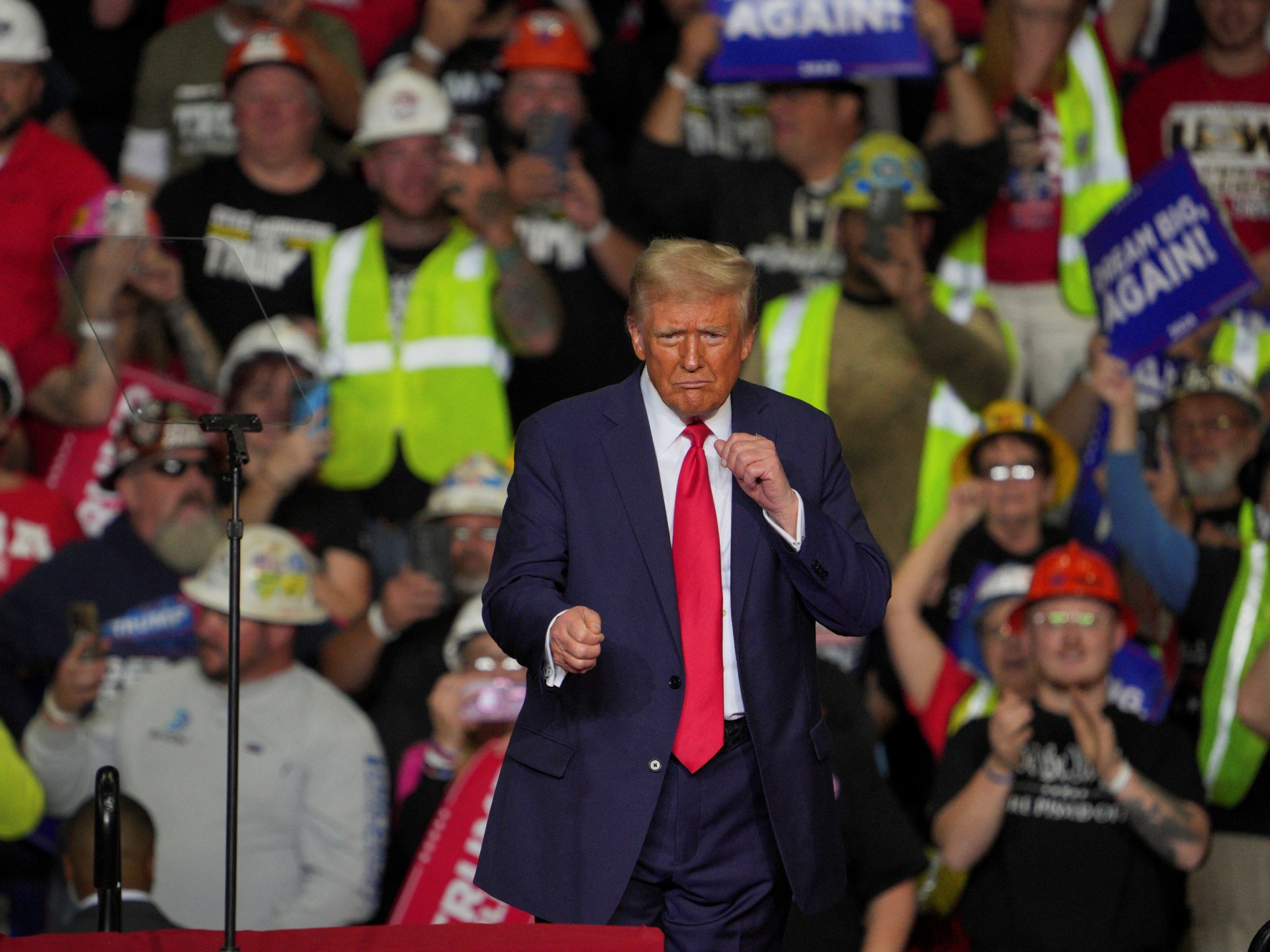Trump praises Muslim supporters, says they could win him Michigan | US Election 2024