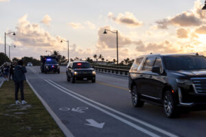 Donald Trump Motorcade