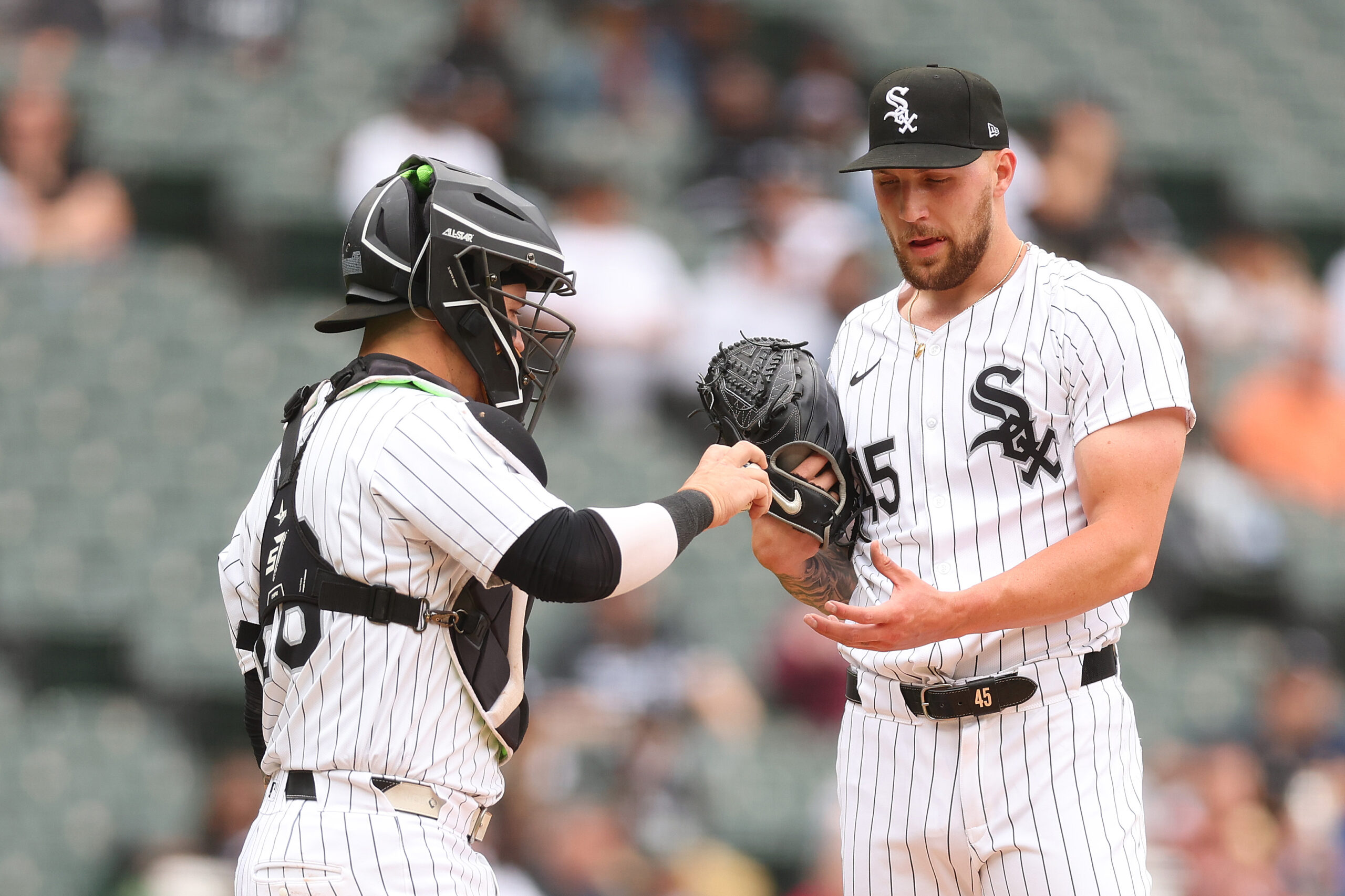 Chicago White Sox pitcher Garrett Crochet