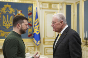 Zelensky Meets with U.S. Special Envoy Kellogg