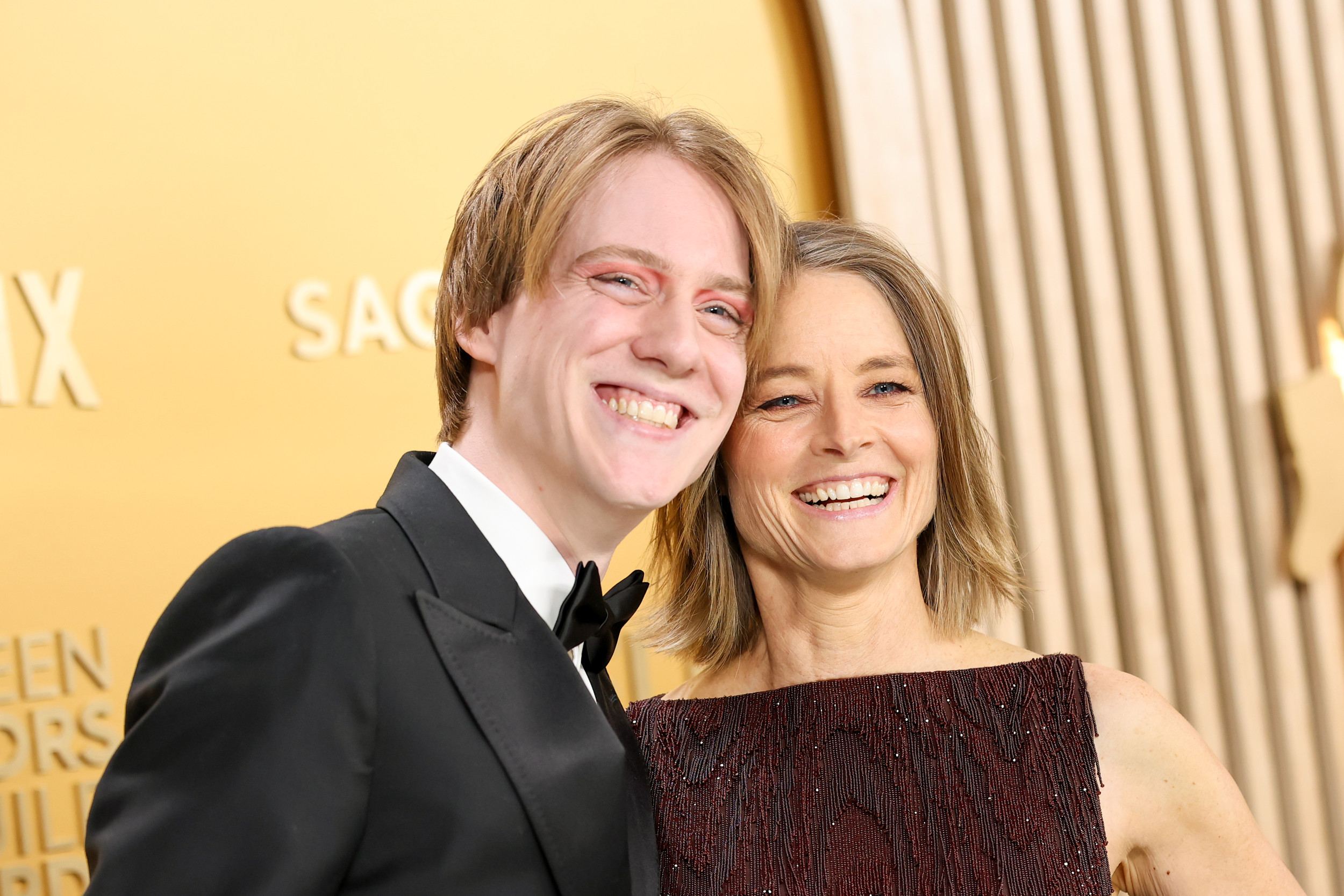 Charlie Bernard and Jodie Foster