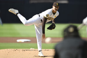 San Diego Padres pitcher Dylan Cease