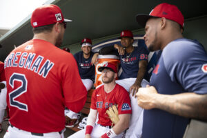 Boston Red Sox infielder Trevor Story