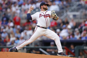 Atlanta Braves pitcher Bryce Elder