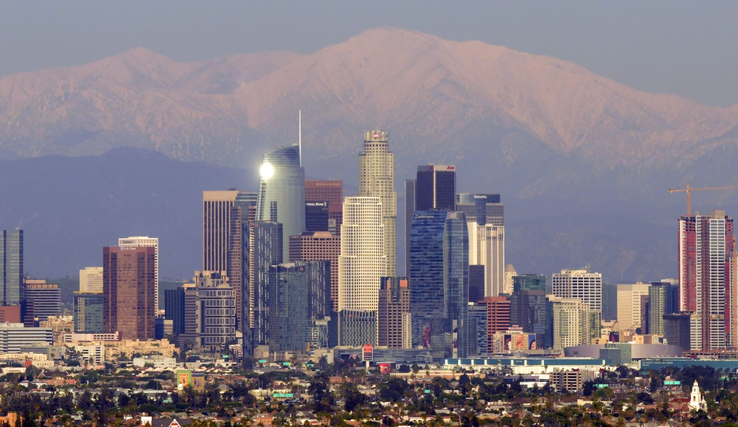 LA skyline