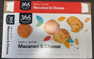 Macaroni and cheese small bites