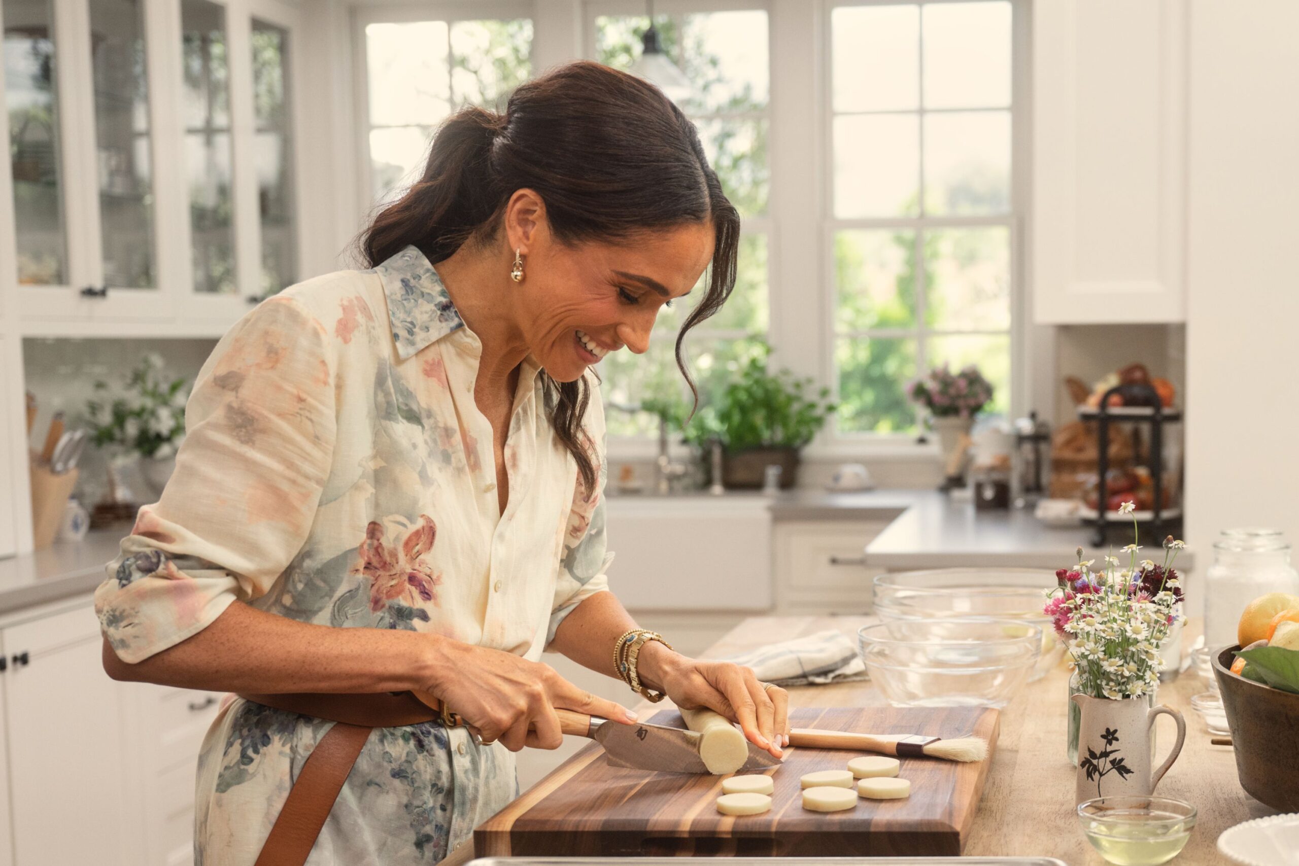 Meghan Markle Cooking