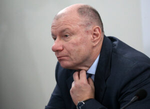 Russian billionaire Vladimir Potanin