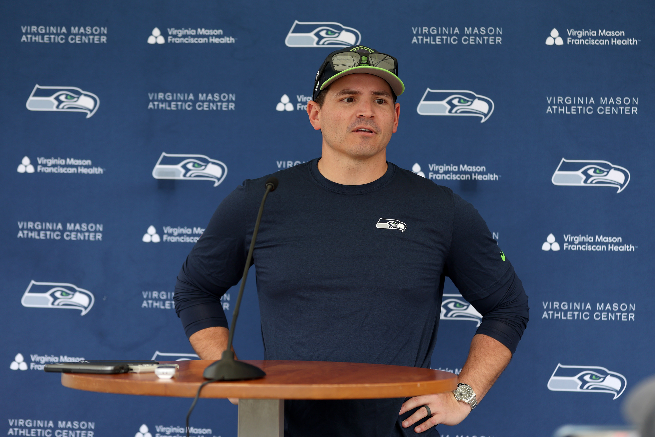 Seattle Seahawks HC Mike Macdonald