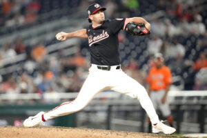 Washington Nationals pitcher Kyle Finnegan