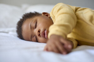 Sleeping baby girl
