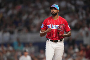 Miami Marlins, starting pitcher, Sandy Alcántara