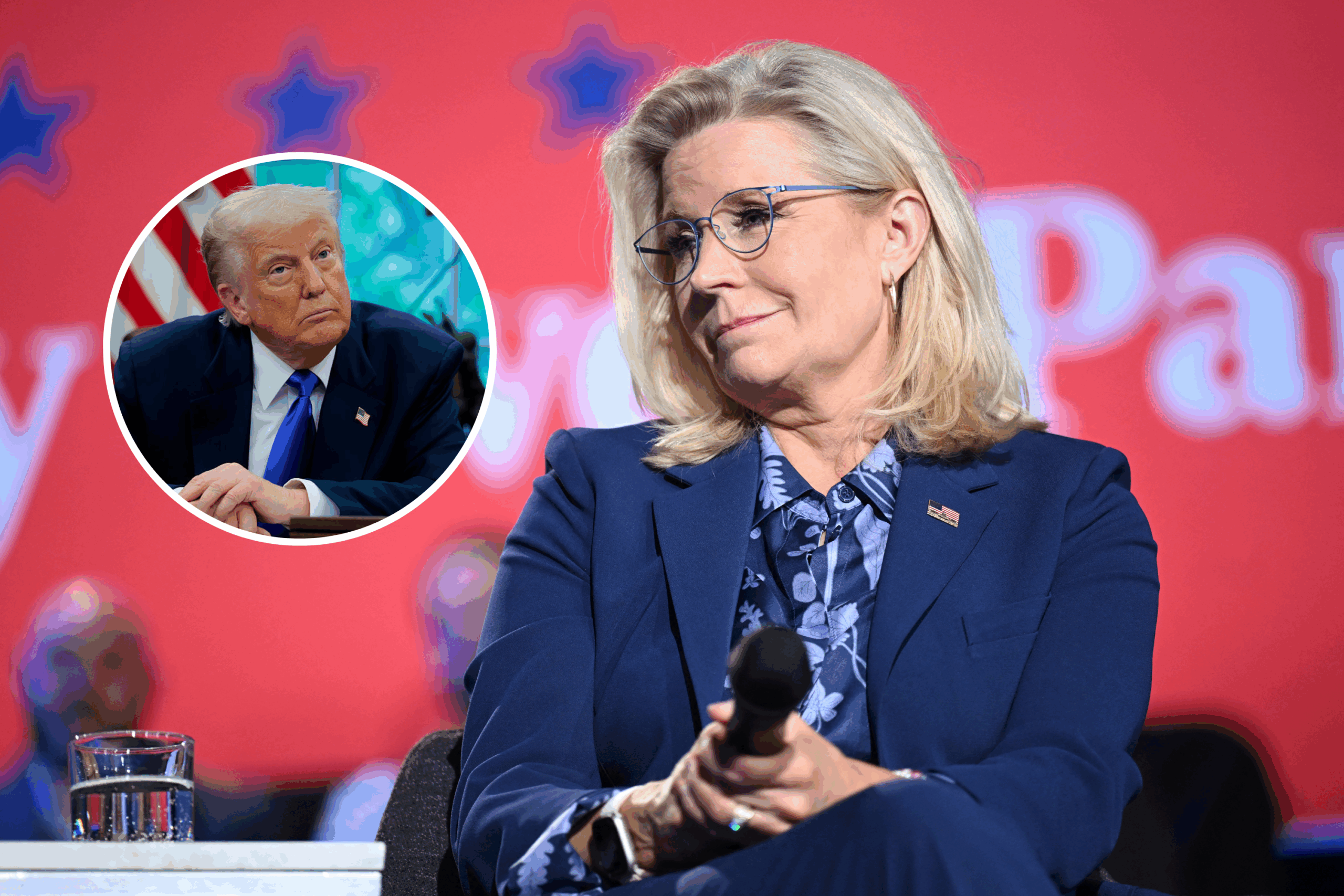 Liz Cheney and Trump