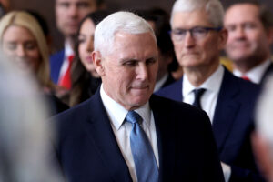 Mike Pence attends inauguration