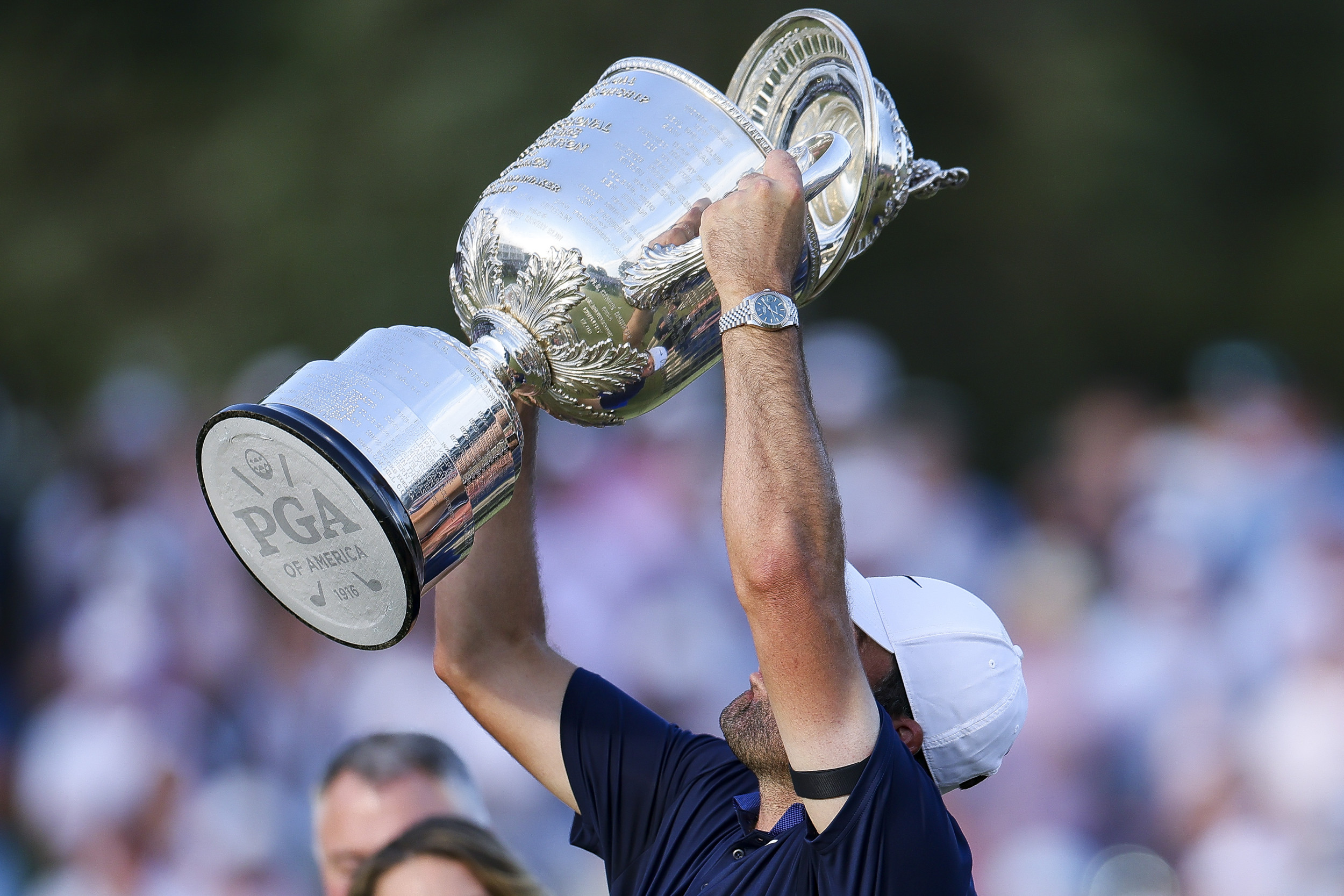 Scottie Scheffler PGA Championship Trophy
