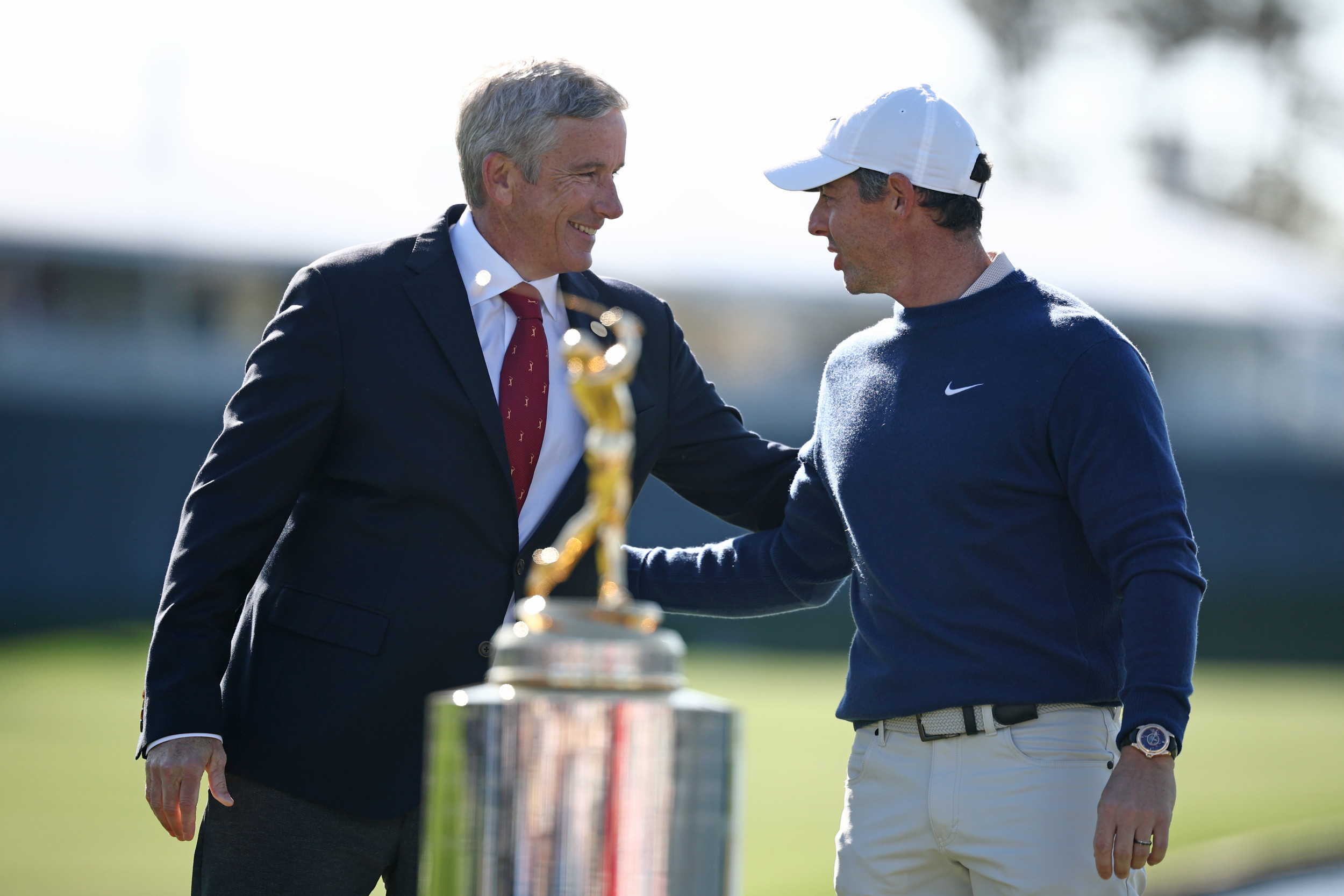 Rory McIlroy Jay Monahan Players Championship