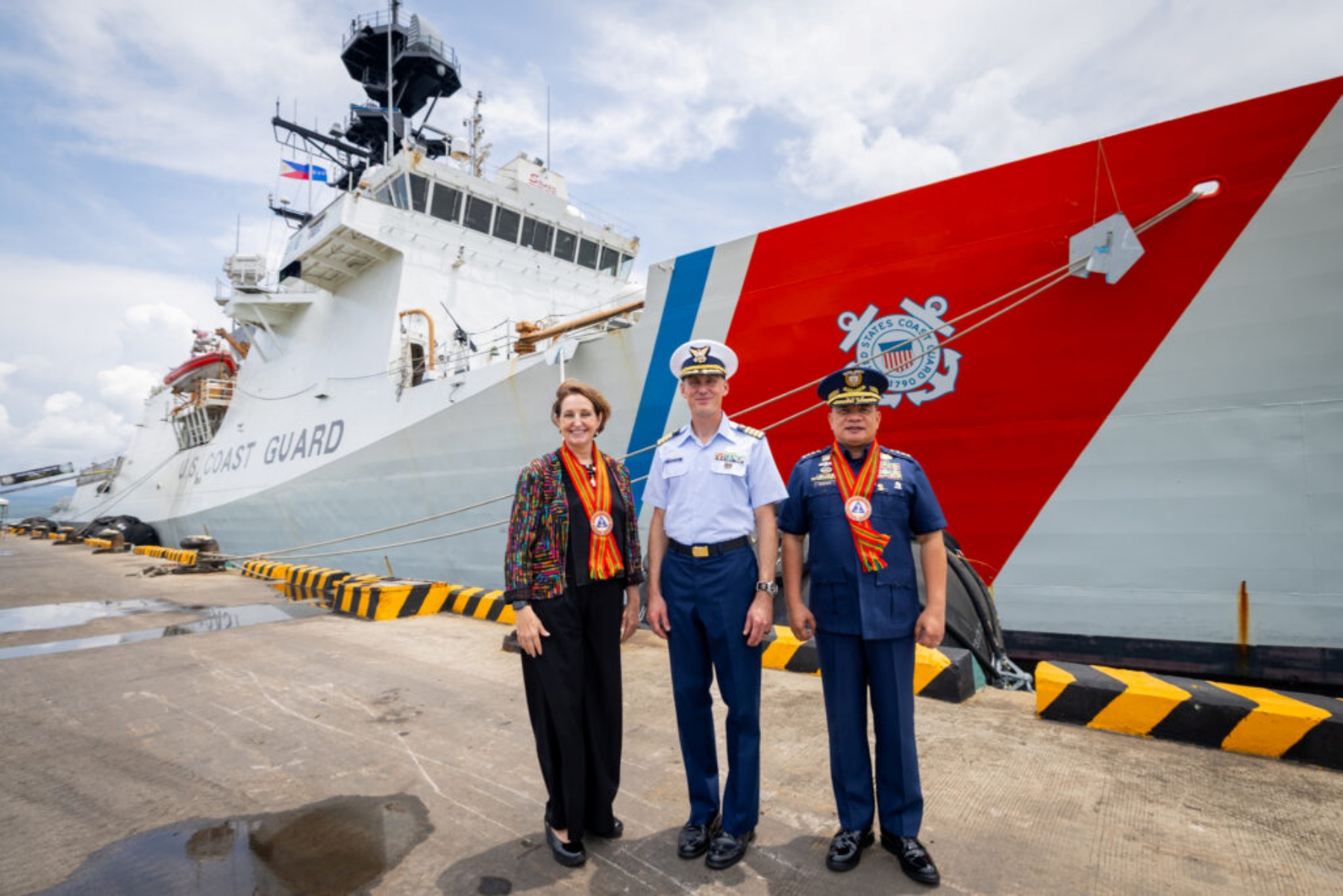 U.S. Coast Guard Ship Visits Philippines
