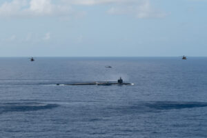 U.S. Ballistic Missile Submarine USS Kentucky