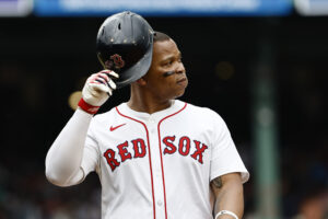 Boston Red Sox designated hitter Rafael Devers
