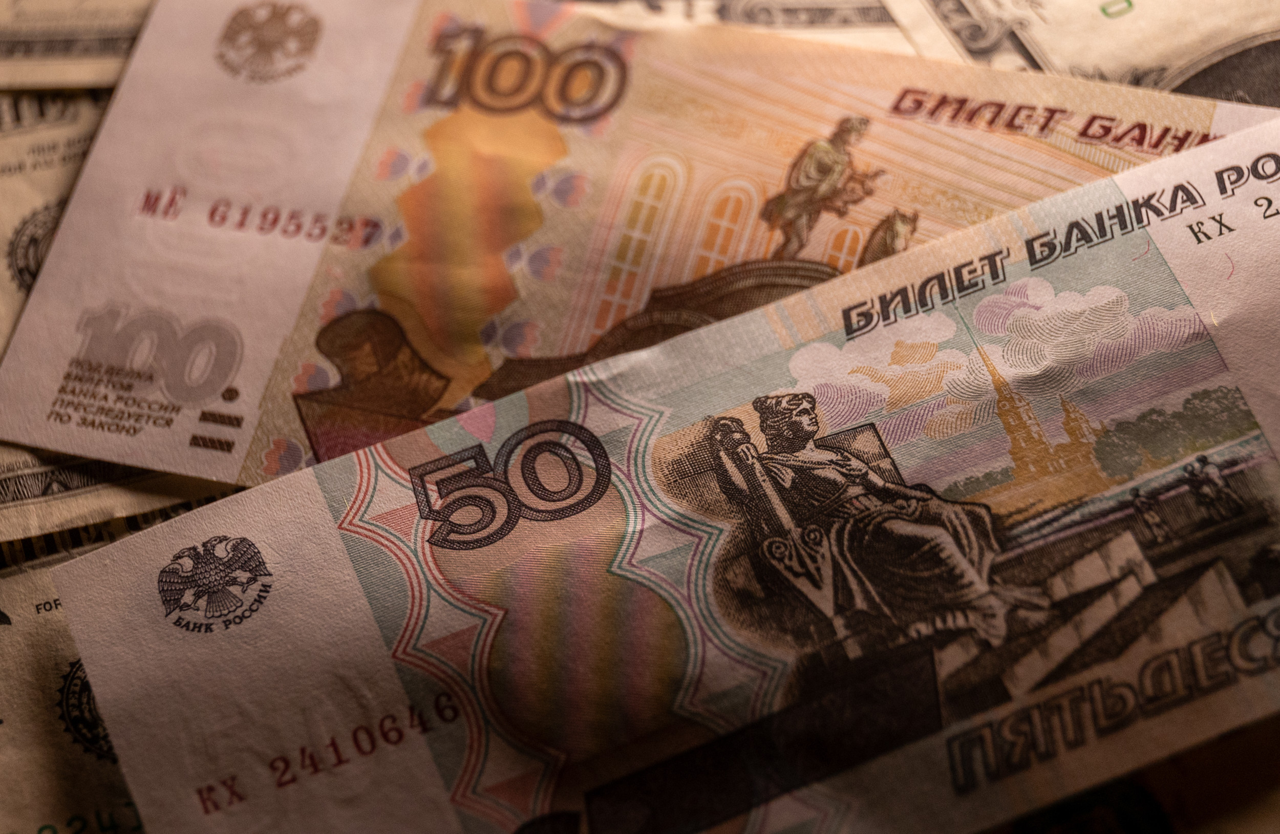 Russian rubles