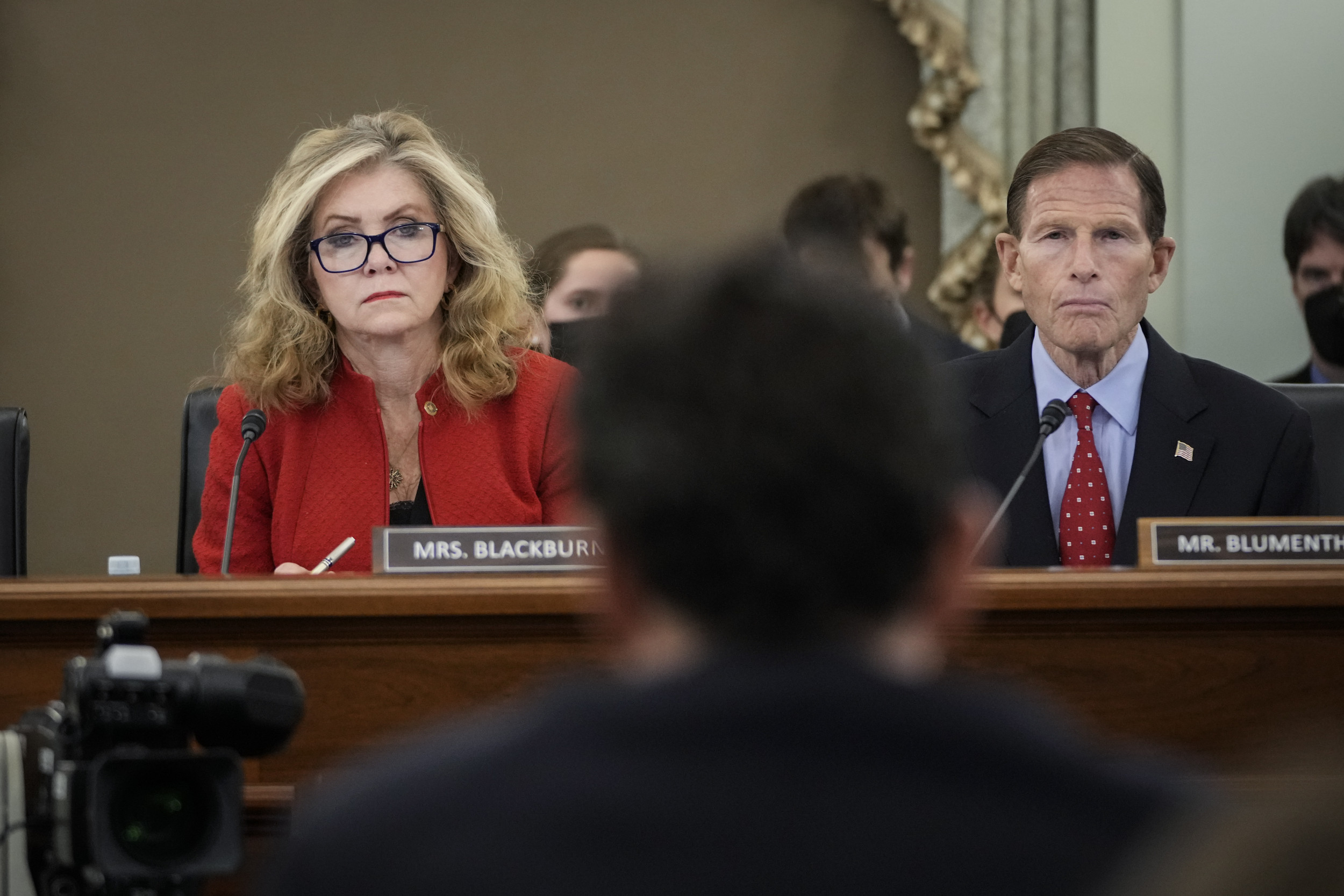 Sen. Marsha Blackburn and Sen. Richard Blumenthal