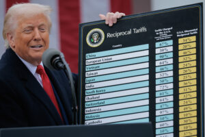 President Donald Trump speaks