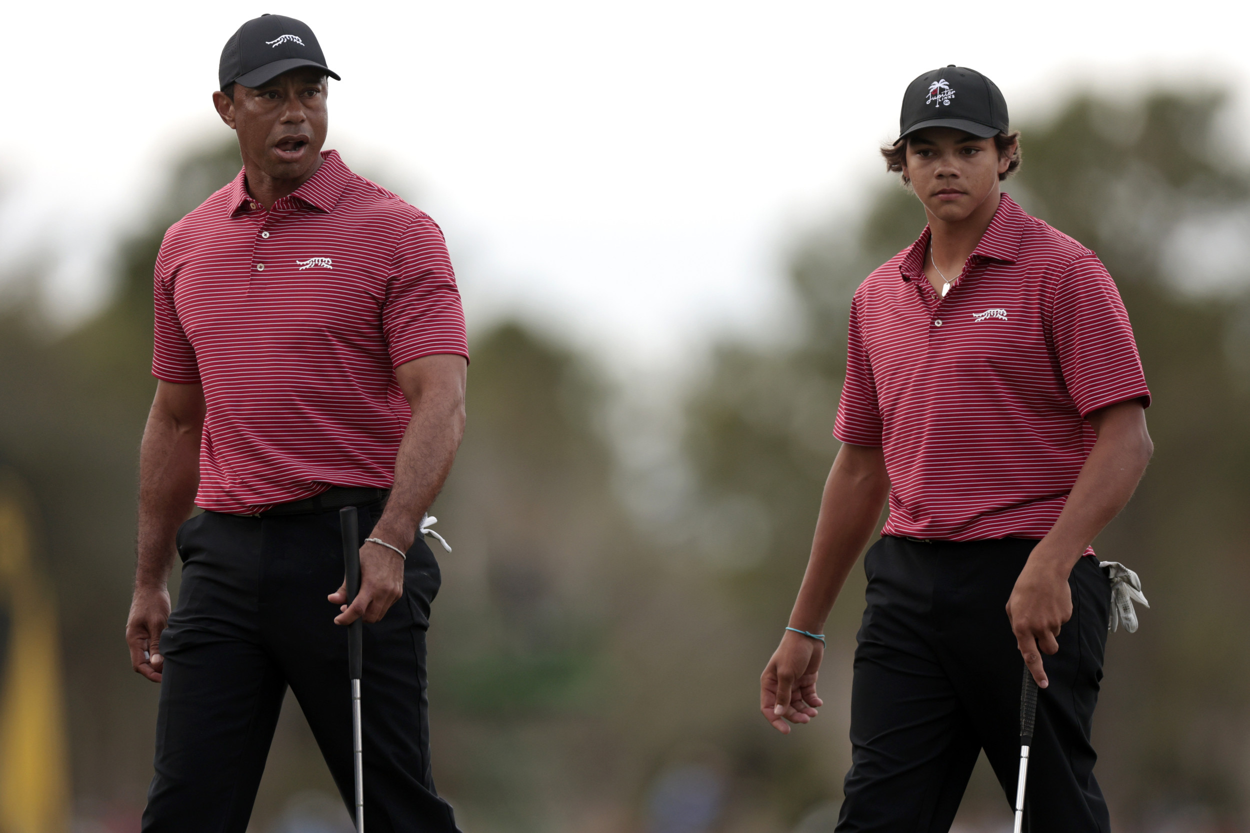 Tiger Woods Charlie Woods PNC Championship