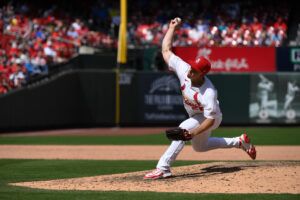 St. Louis Cardinals pitcher Ryan Helsley