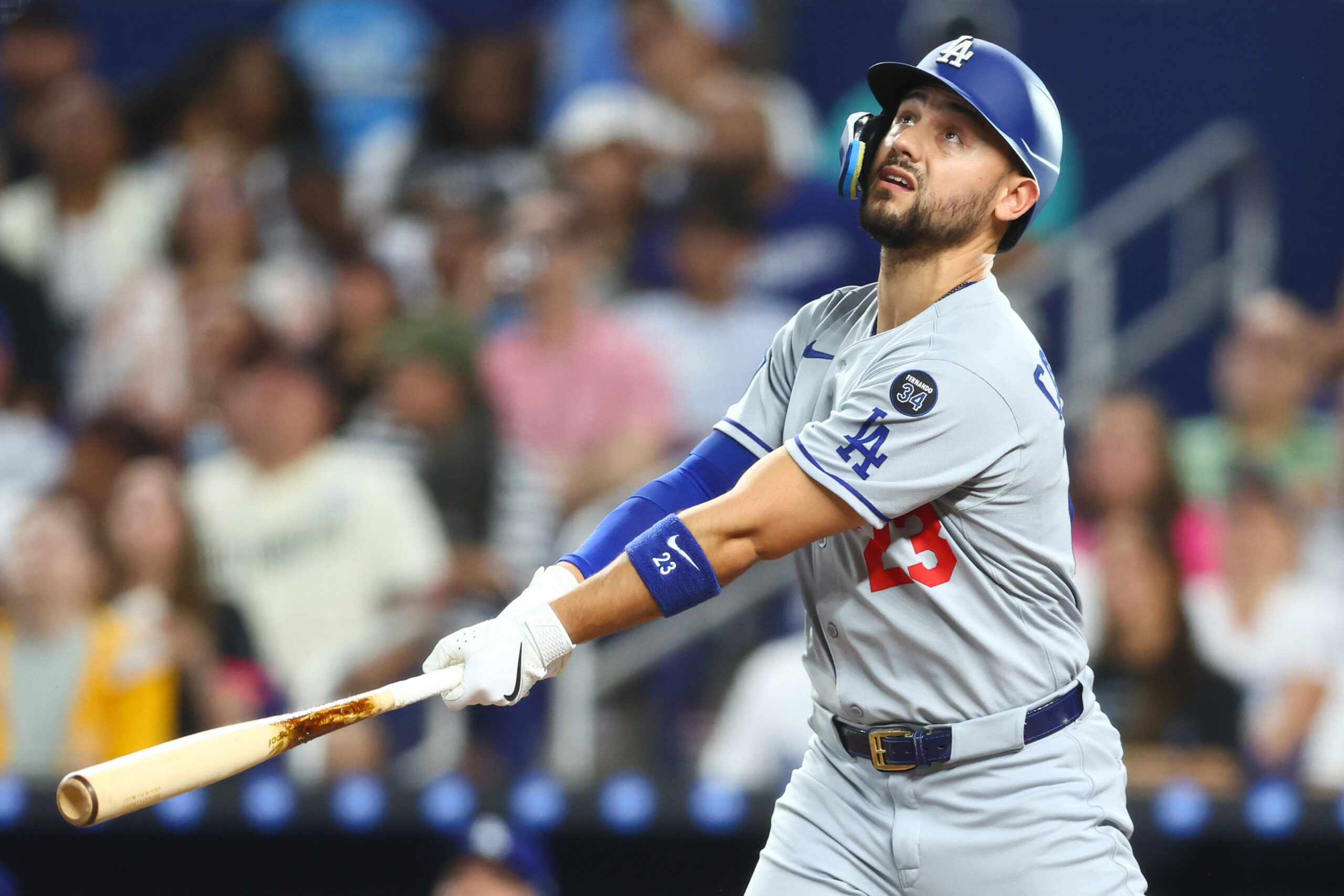 Dodgers struggling outfielder Michael Conforto.