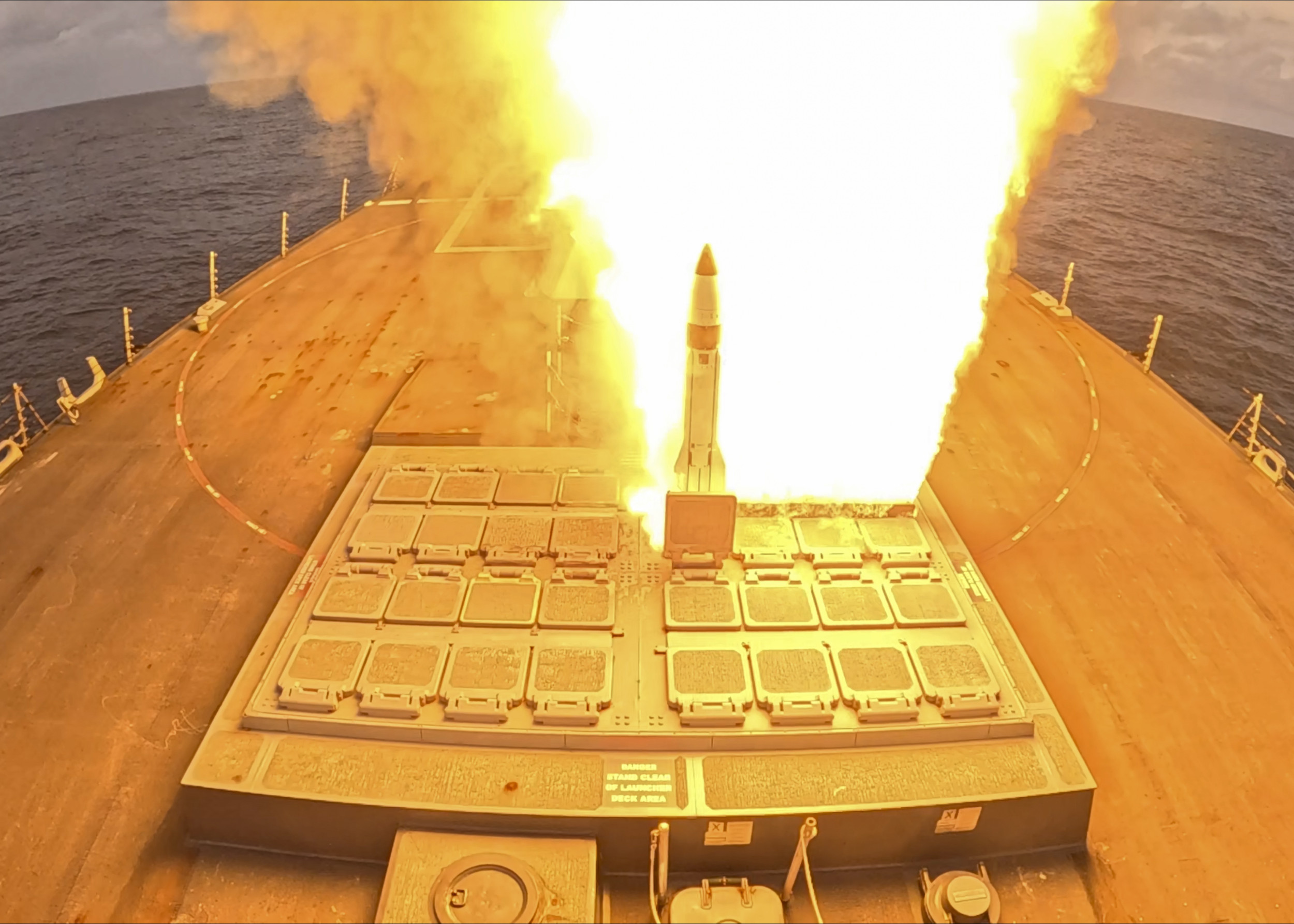 U.S. Destroyer USS Bulkeley Intercepts Ballistic Missile