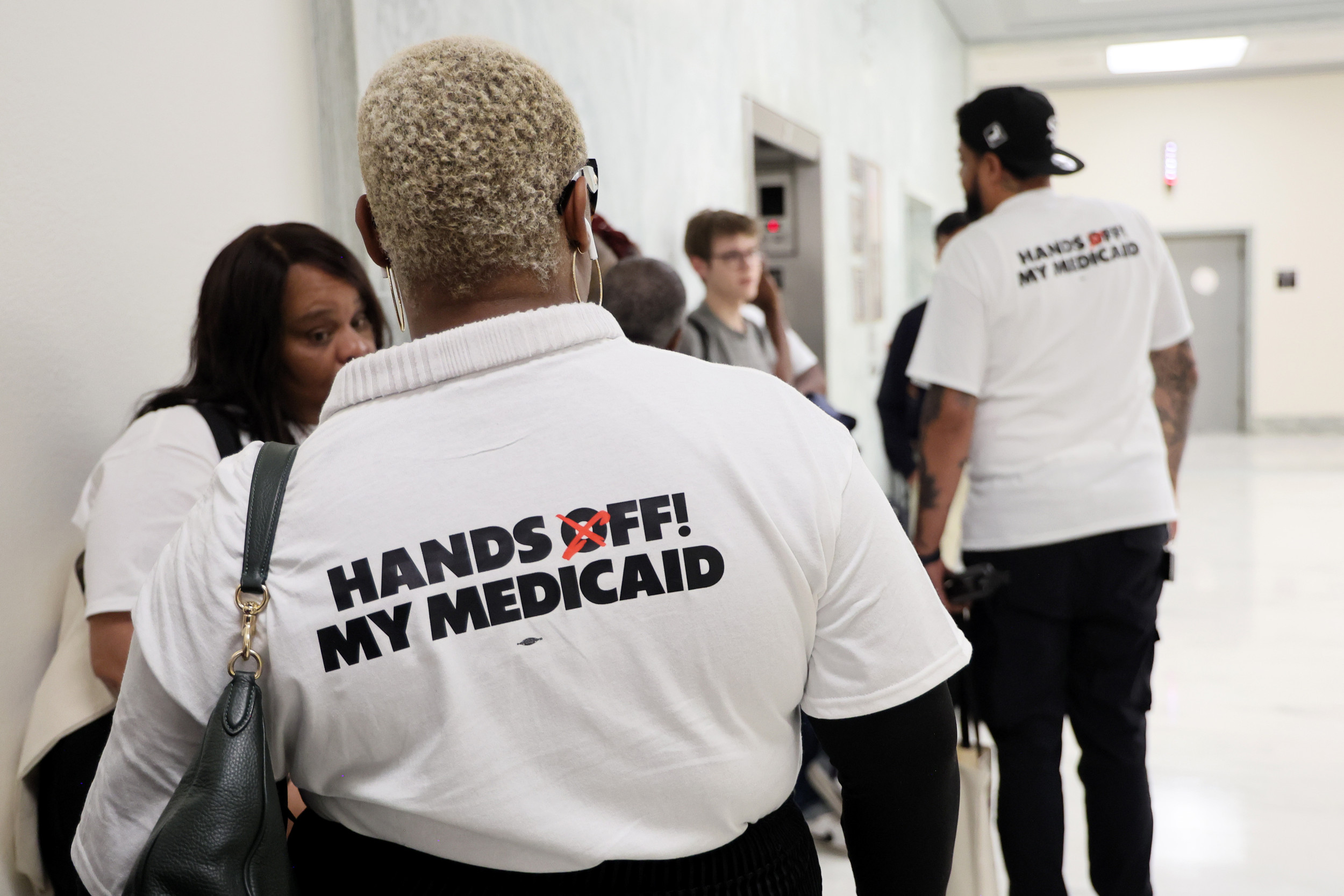 Medicaid protest