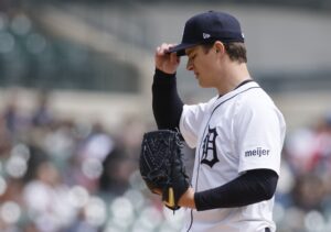 Detroit Tigers rookie pitcher Jackson Jobe.