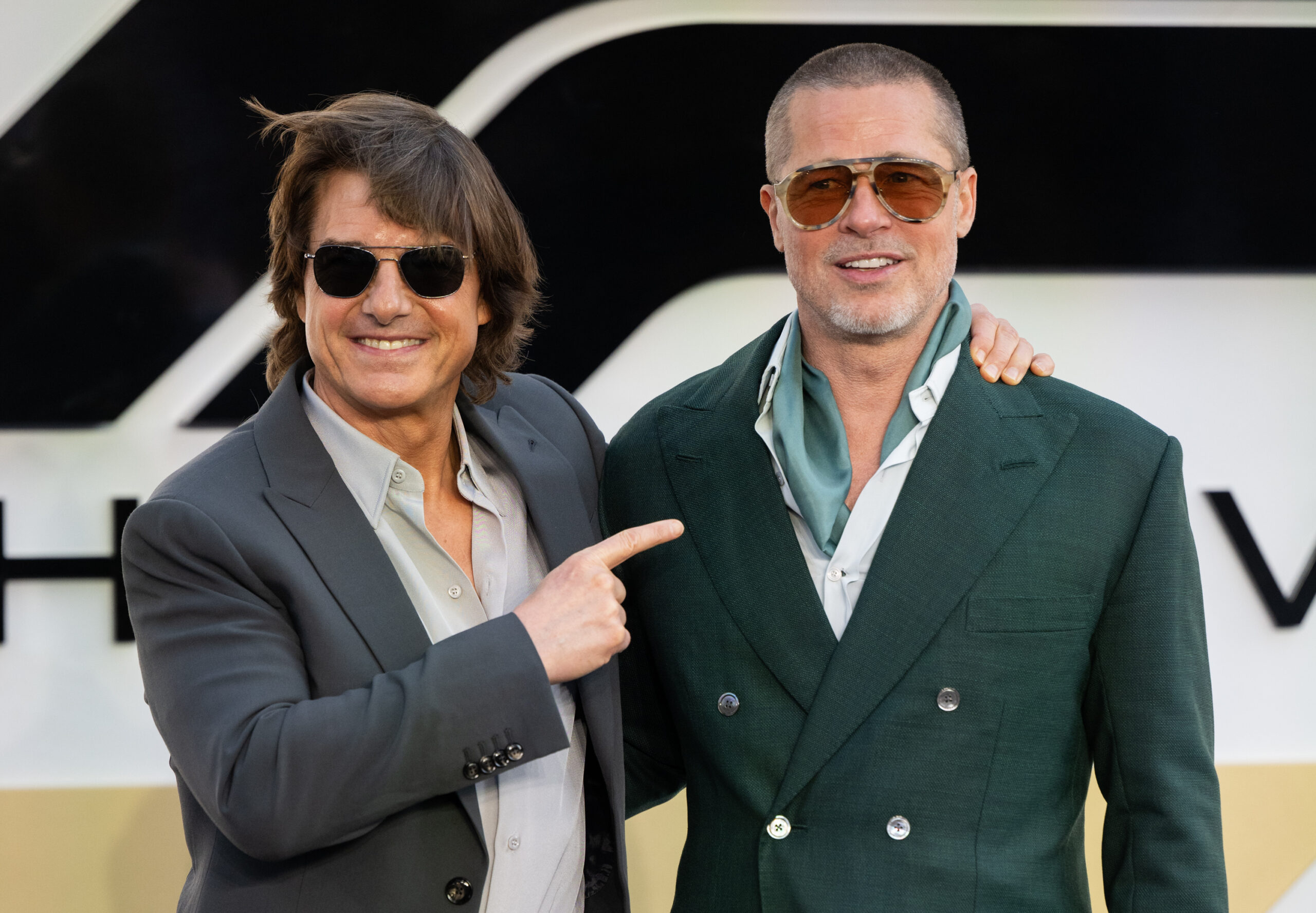 Brad Pitt and Tom Cruise