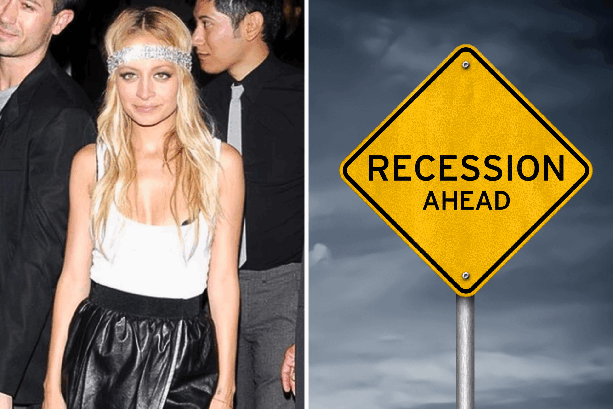 Nicole Ritchie Sports Recession Blonde Hair