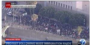 Los Angeles protests ICE raids