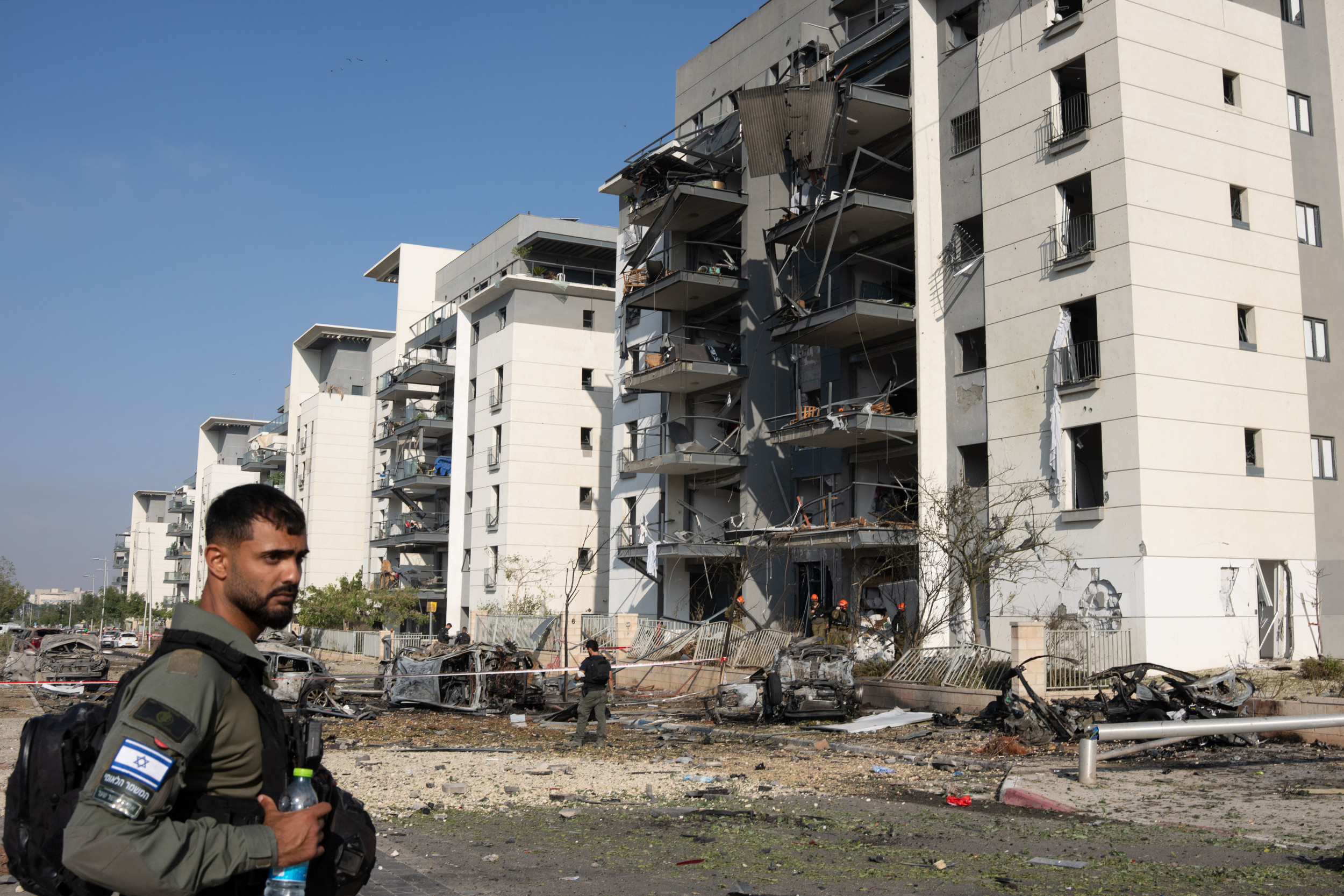 Iranian damage in Israel