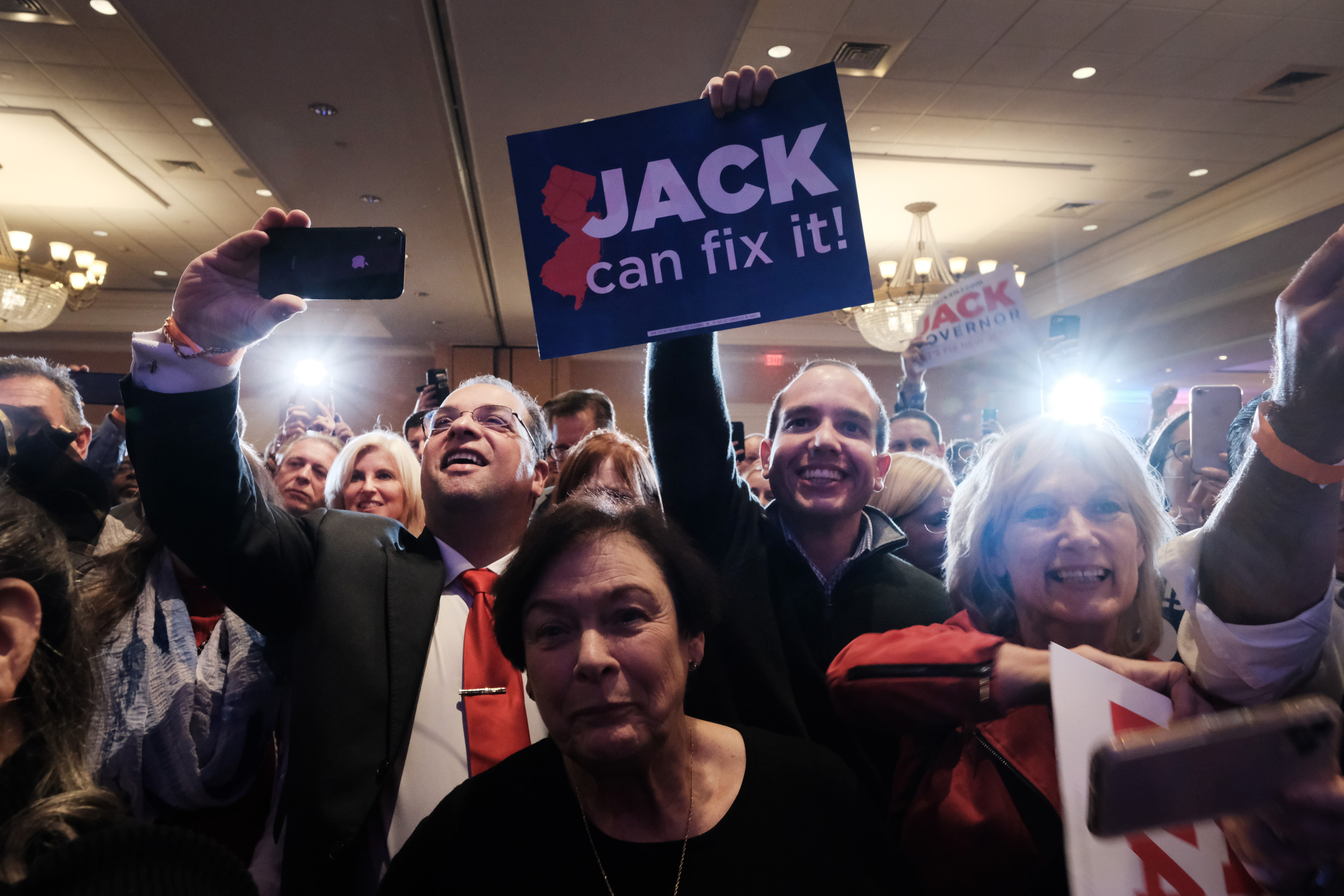 Jack Ciattarelli Holds Election Night Rally