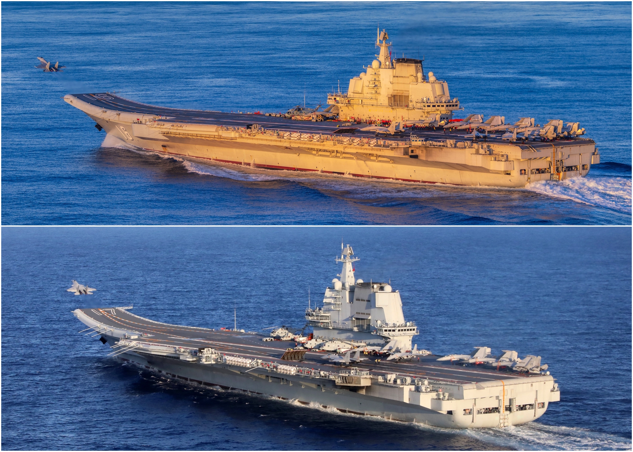 Chinese Dual Aircraft Carrier Deployment